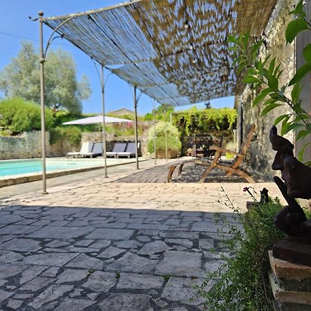 Roulotte Fleur Des Champs Villa Sigalens Bagian luar foto