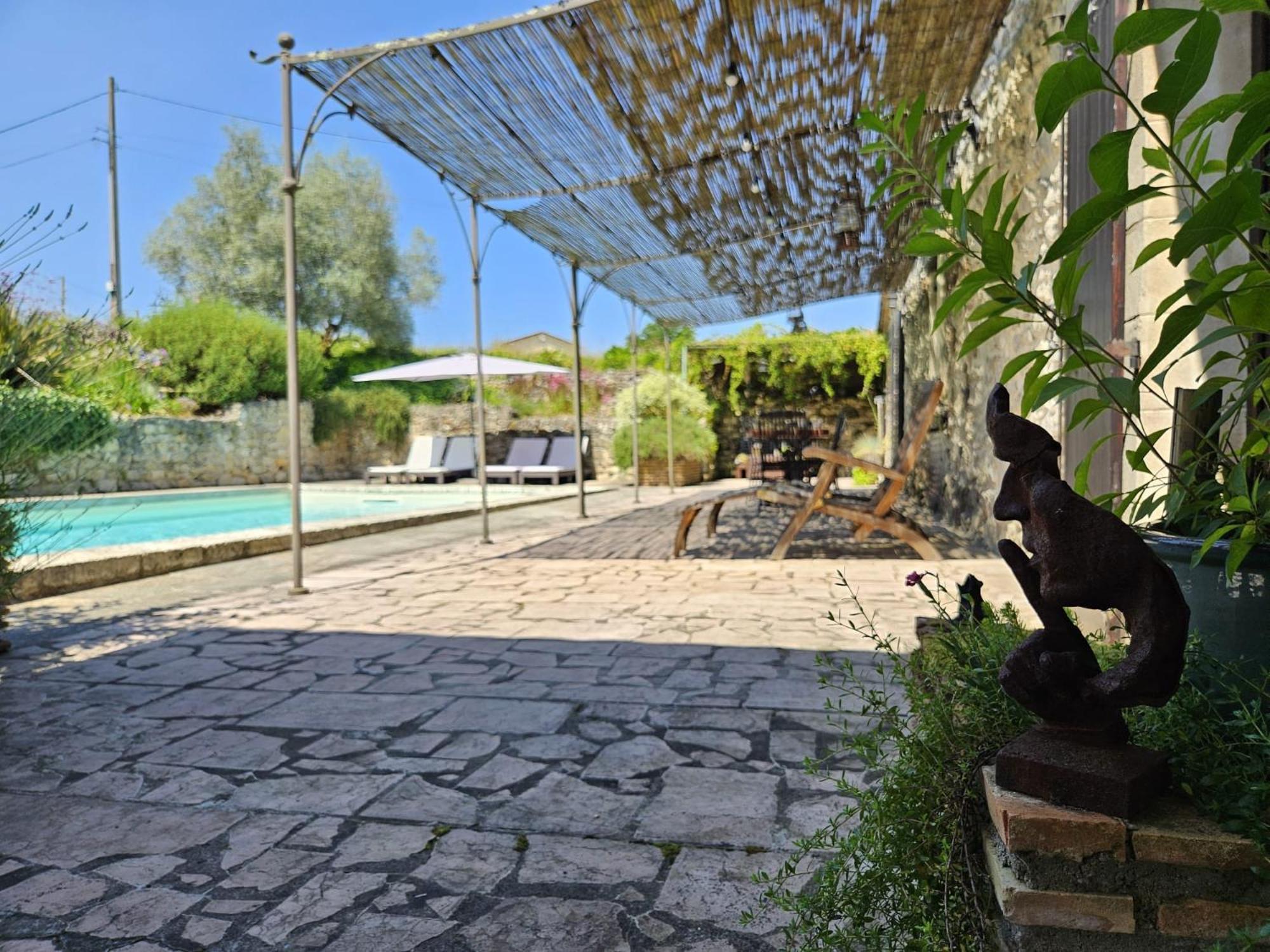 Roulotte Fleur Des Champs Villa Sigalens Bagian luar foto