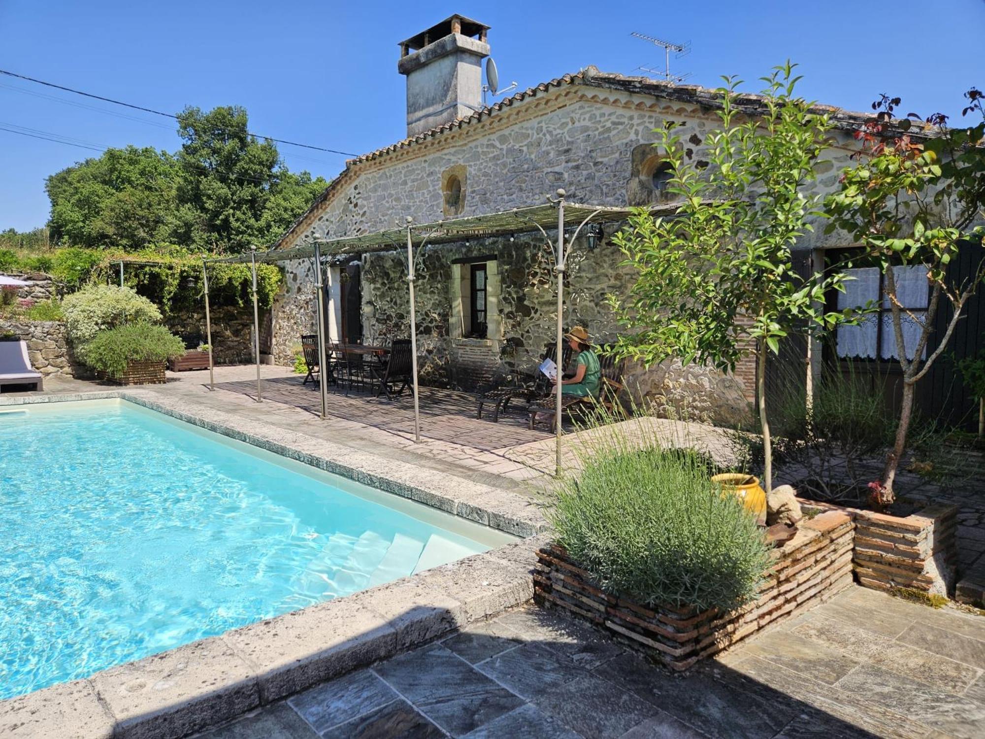 Roulotte Fleur Des Champs Villa Sigalens Bagian luar foto